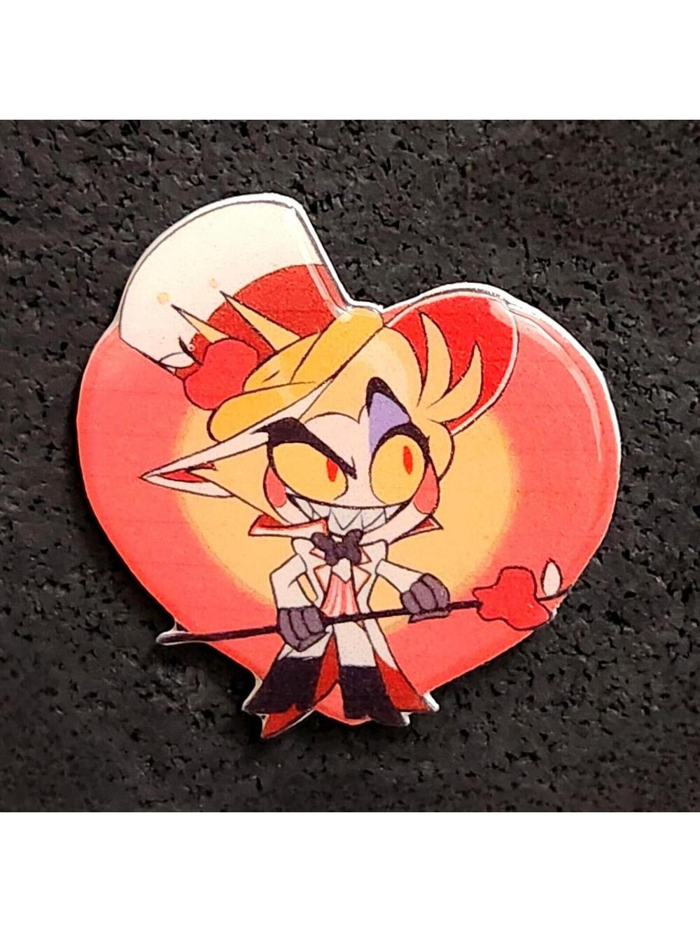 Lucifer pin  - Hazbin Hotel